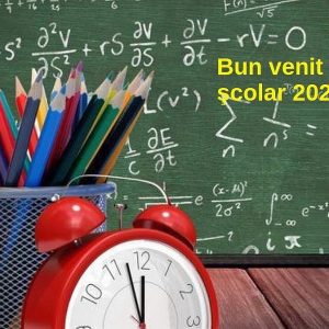 Bun venit în noul an şcolar 2024-2025 !